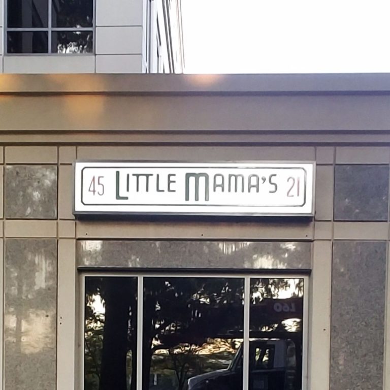 little mamas exterior wall sign by phoenix signs